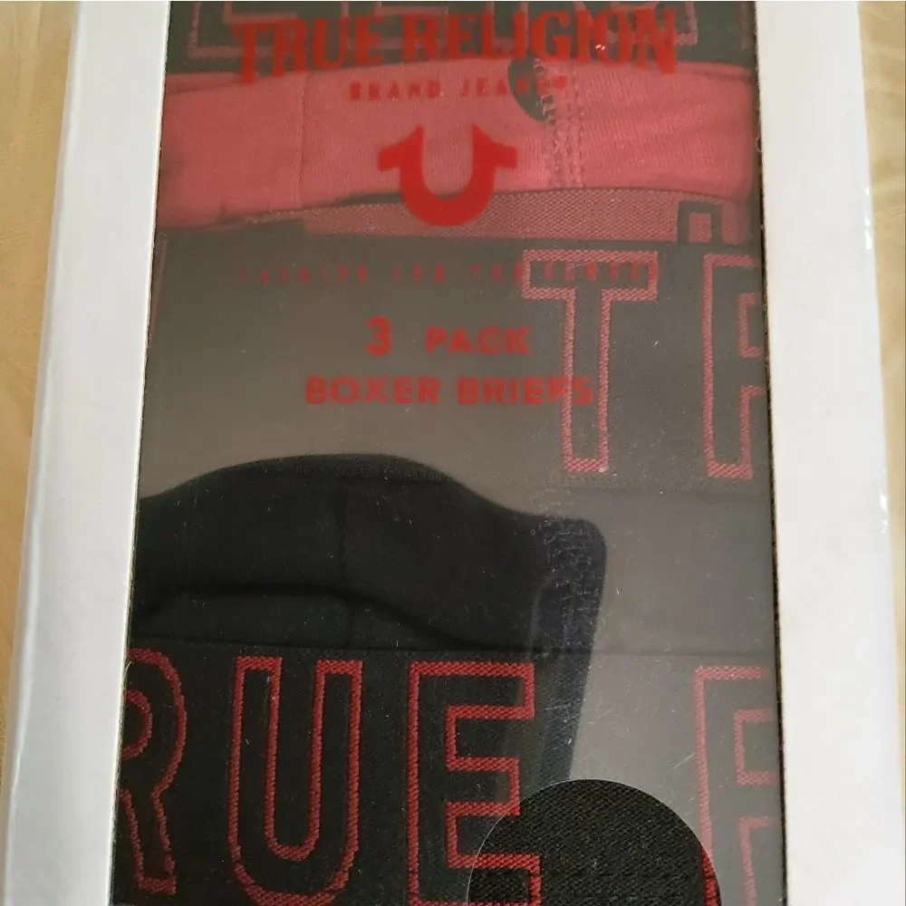 COPY - NWT True Religion Men's Boxer Brief Size L (Fit-M)
